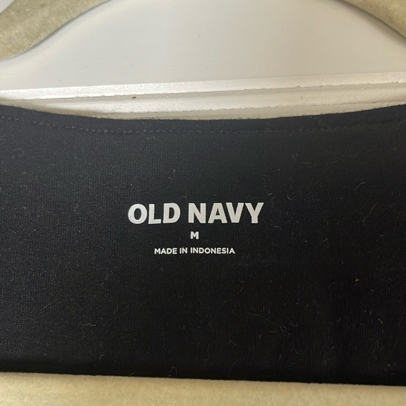 Old Navy Fitted Short-Sleeve V-Neck Bodysuit for Women medium Black - Picture 3 of 10